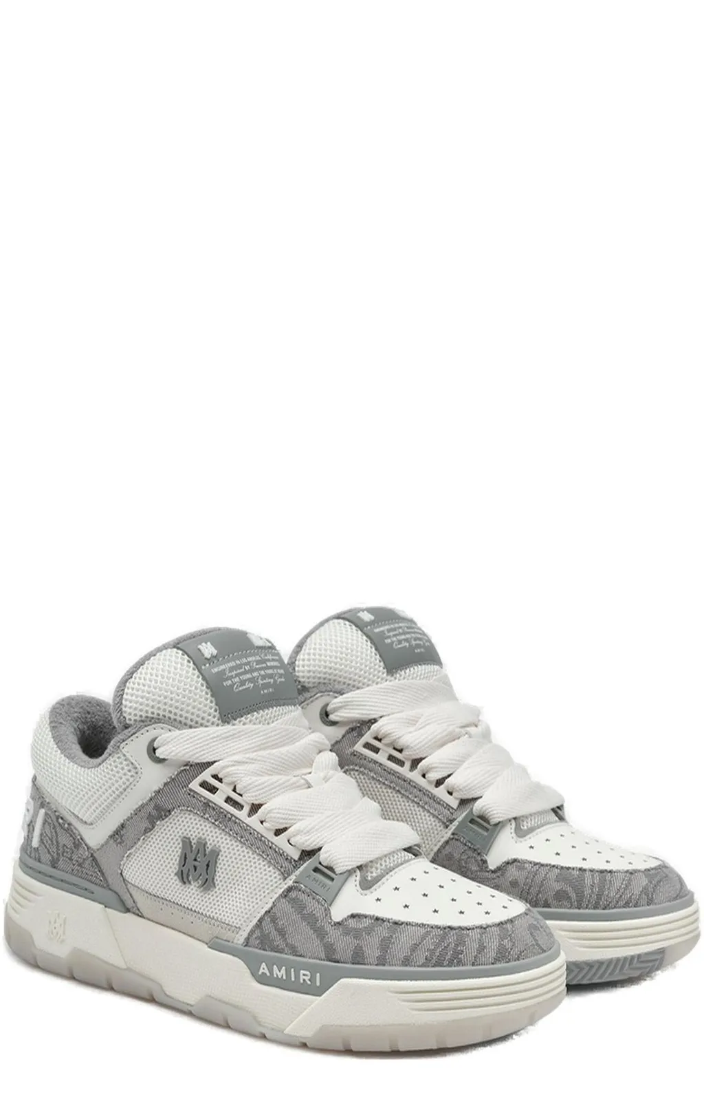 Ma-1 Round Toe Lace-Up Sneakers