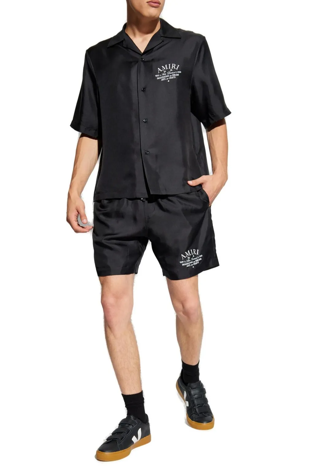 Logo Printed Swim Shorts