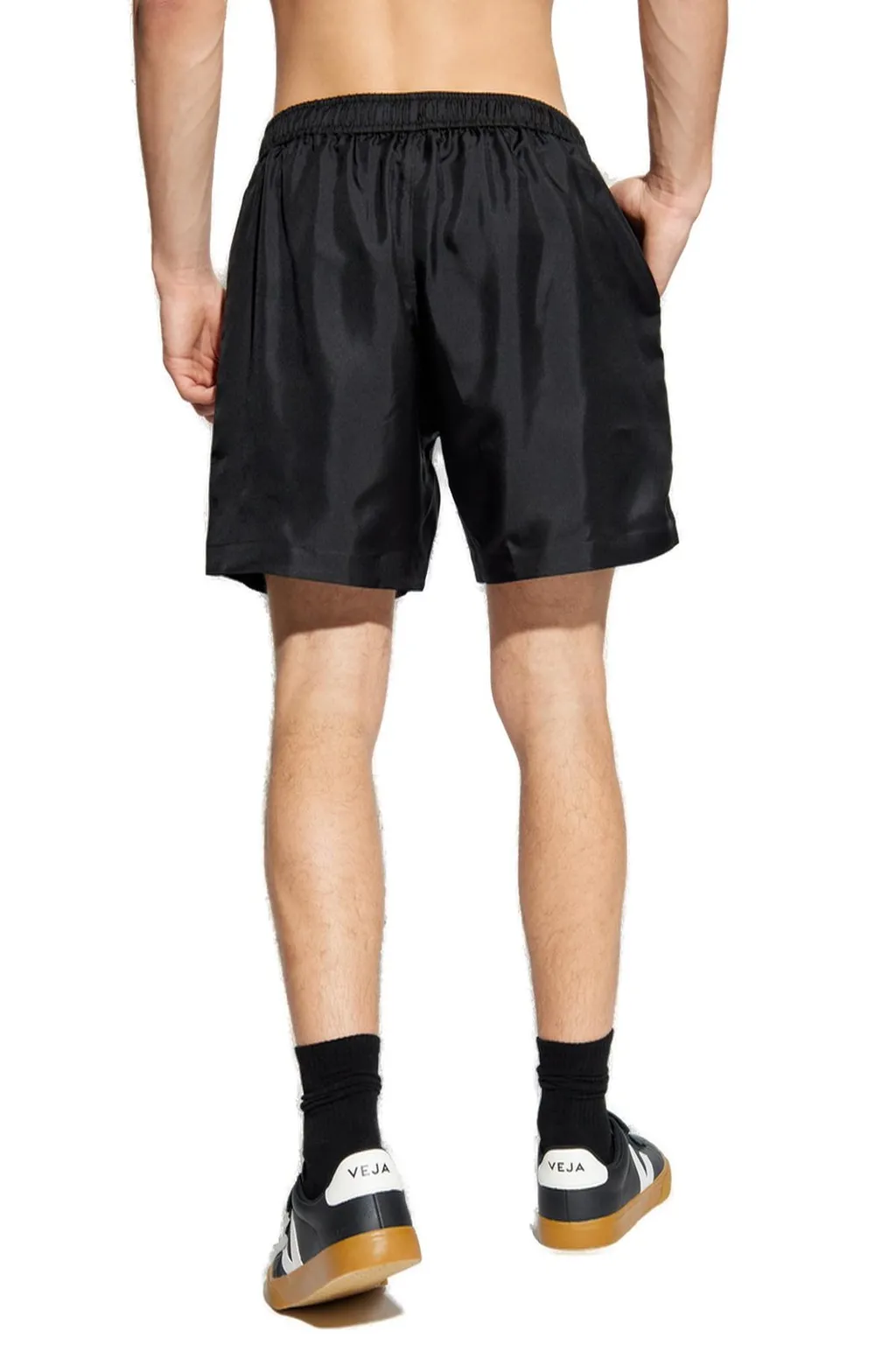 Logo Printed Swim Shorts
