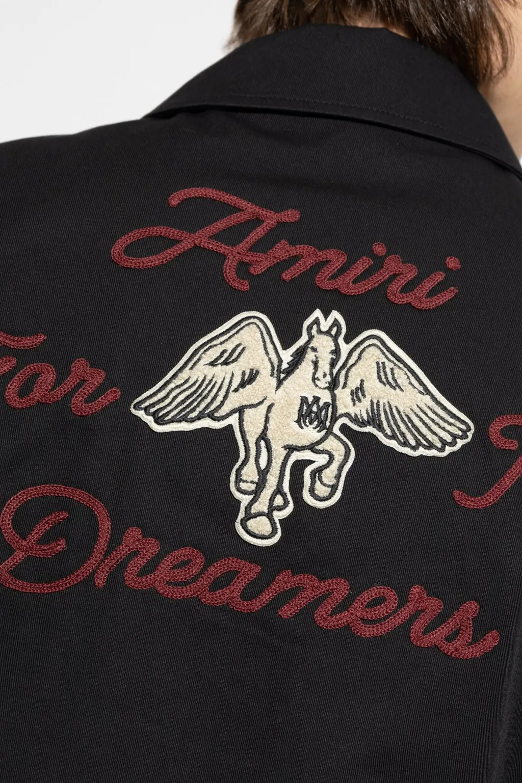 Logo Embroidered Zipped Jacket