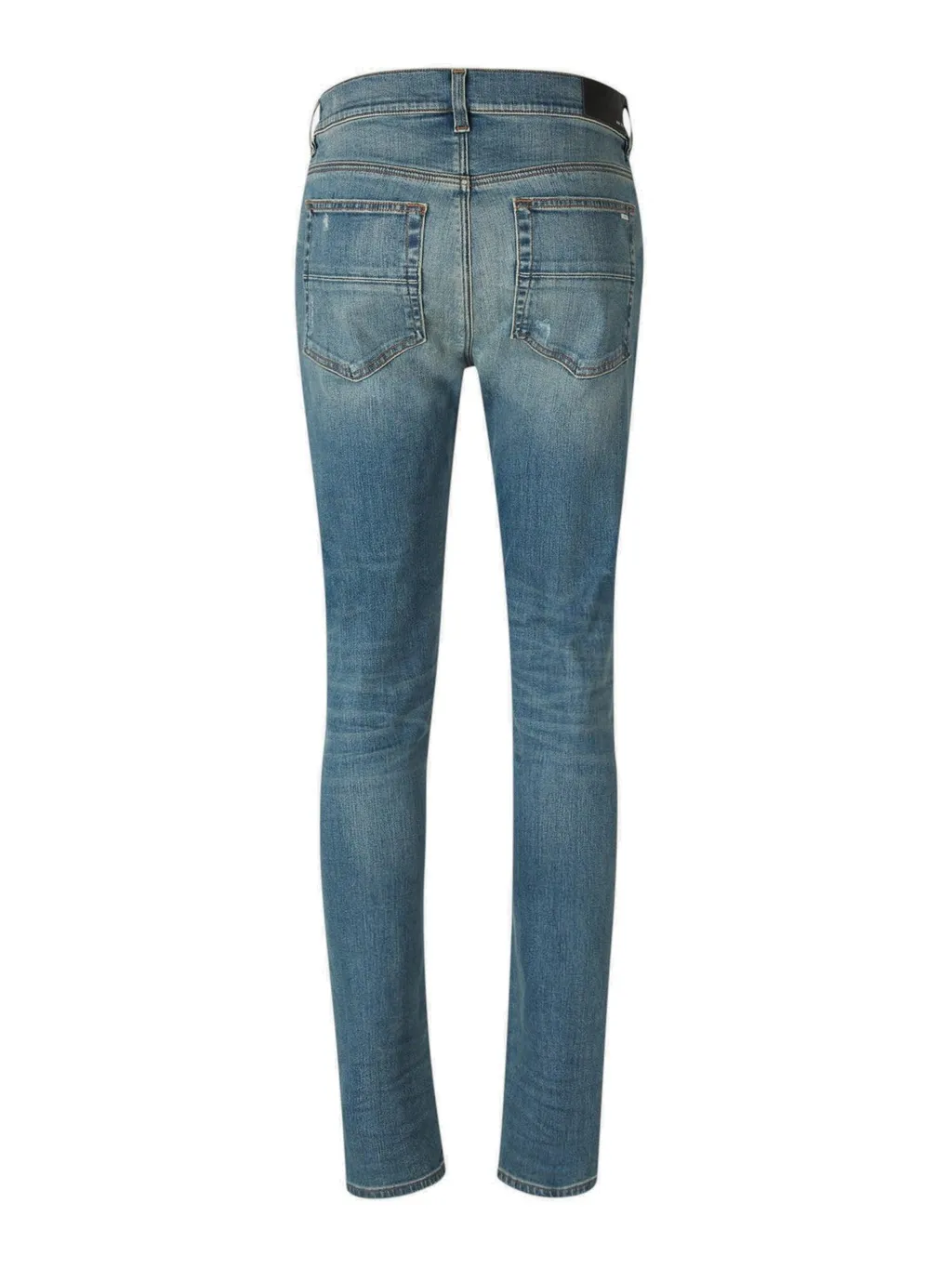 Distressed Slim-Fit Jeans