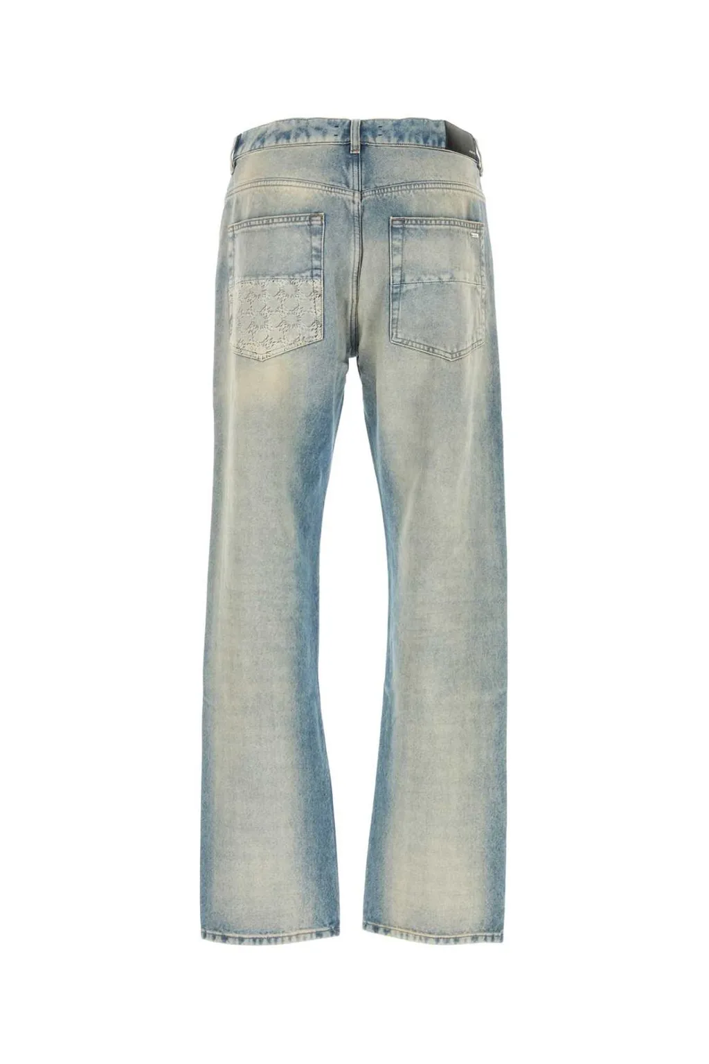 Ma Quad Cuff Straight Leg Jeans