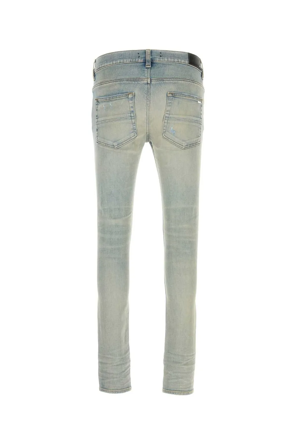 Distressed Slim-Fit Jeans