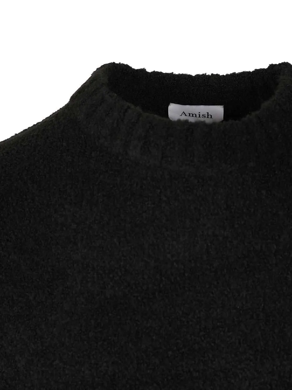 Boucle Long-Sleeved Crewneck Jumper