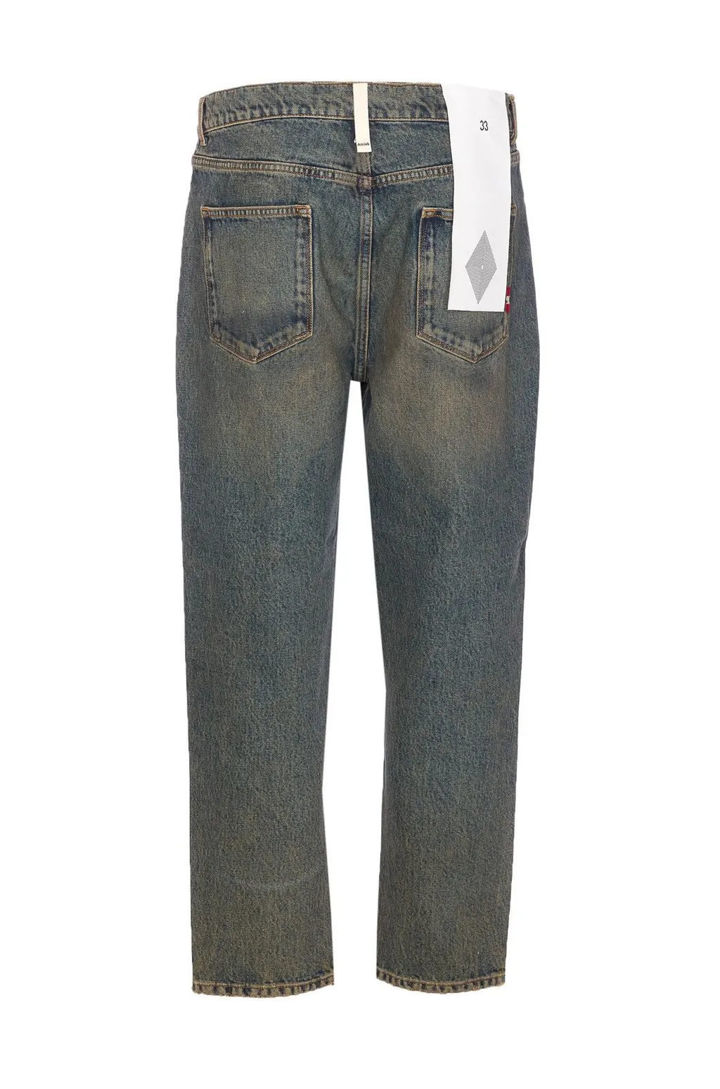 Jeremiah Mid-Rise Straight-Leg Jeans