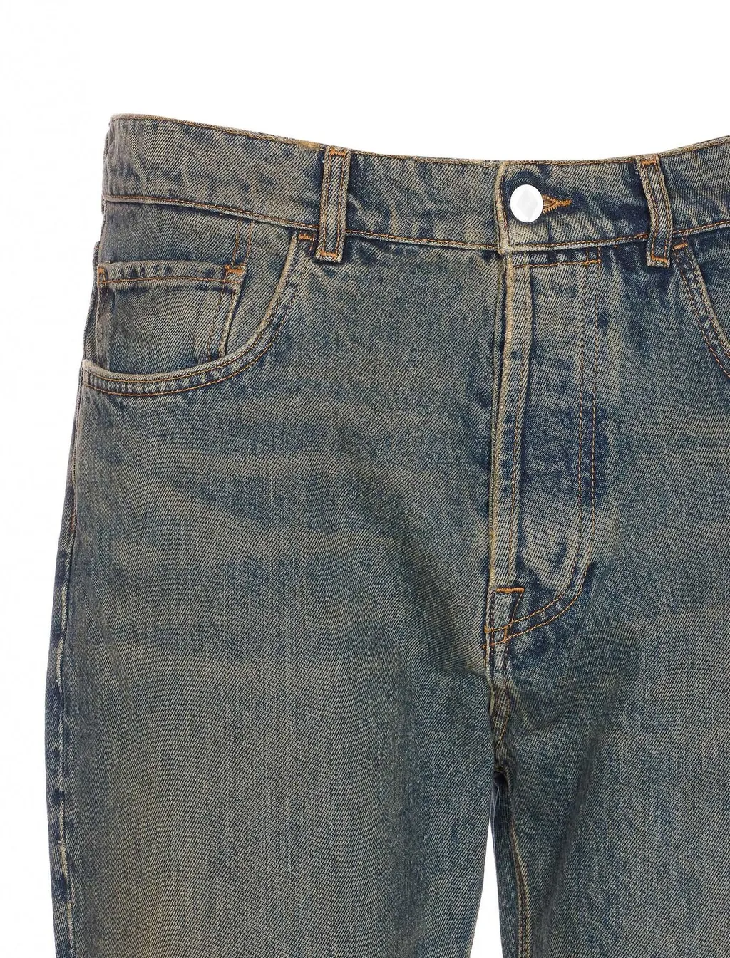 Jeremiah Mid-Rise Straight-Leg Jeans