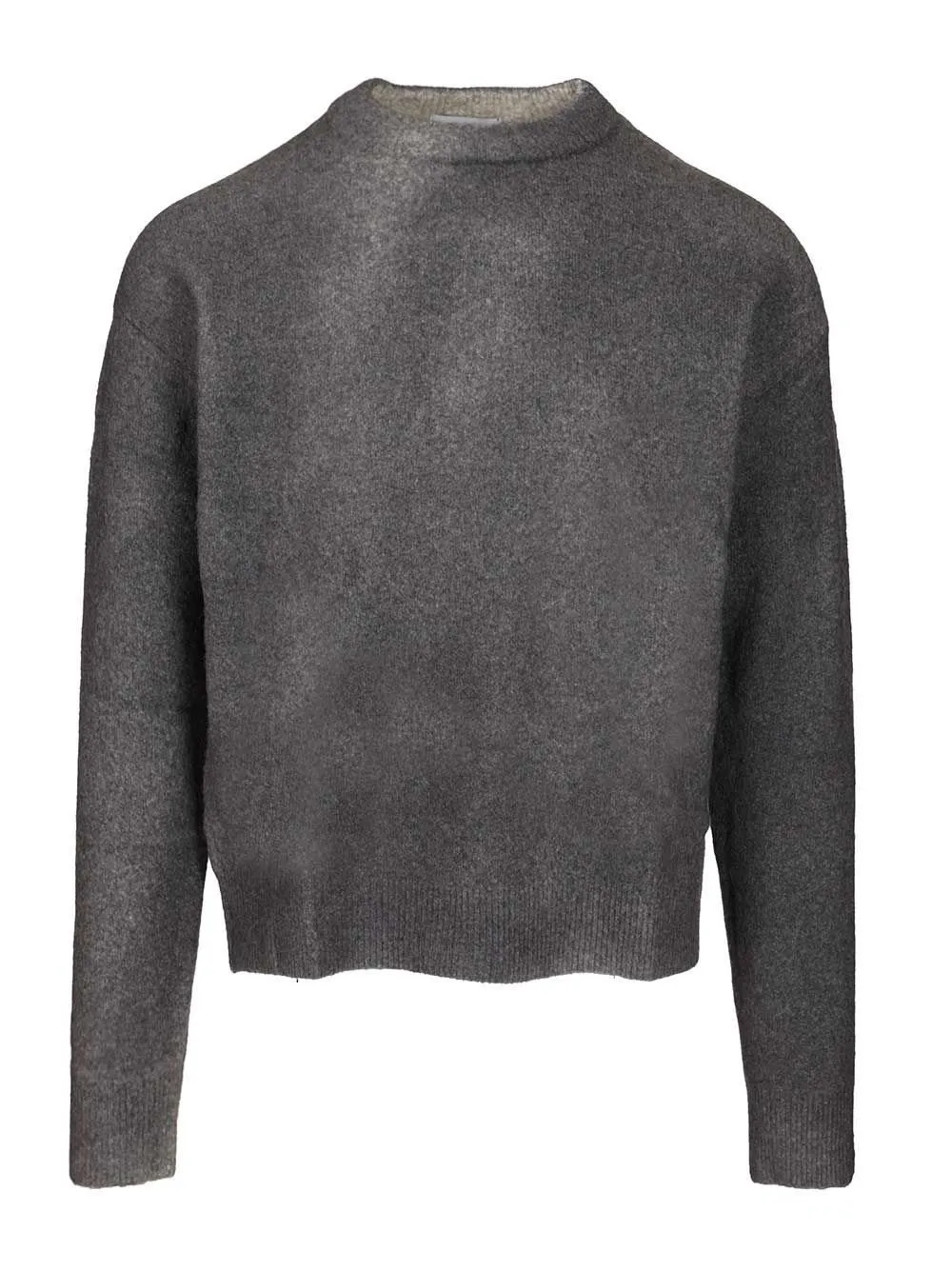 Spray Texture Crew Neck Knitwear