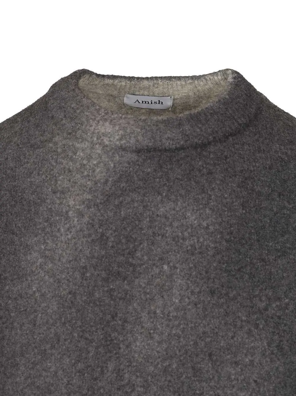 Spray Texture Crew Neck Knitwear