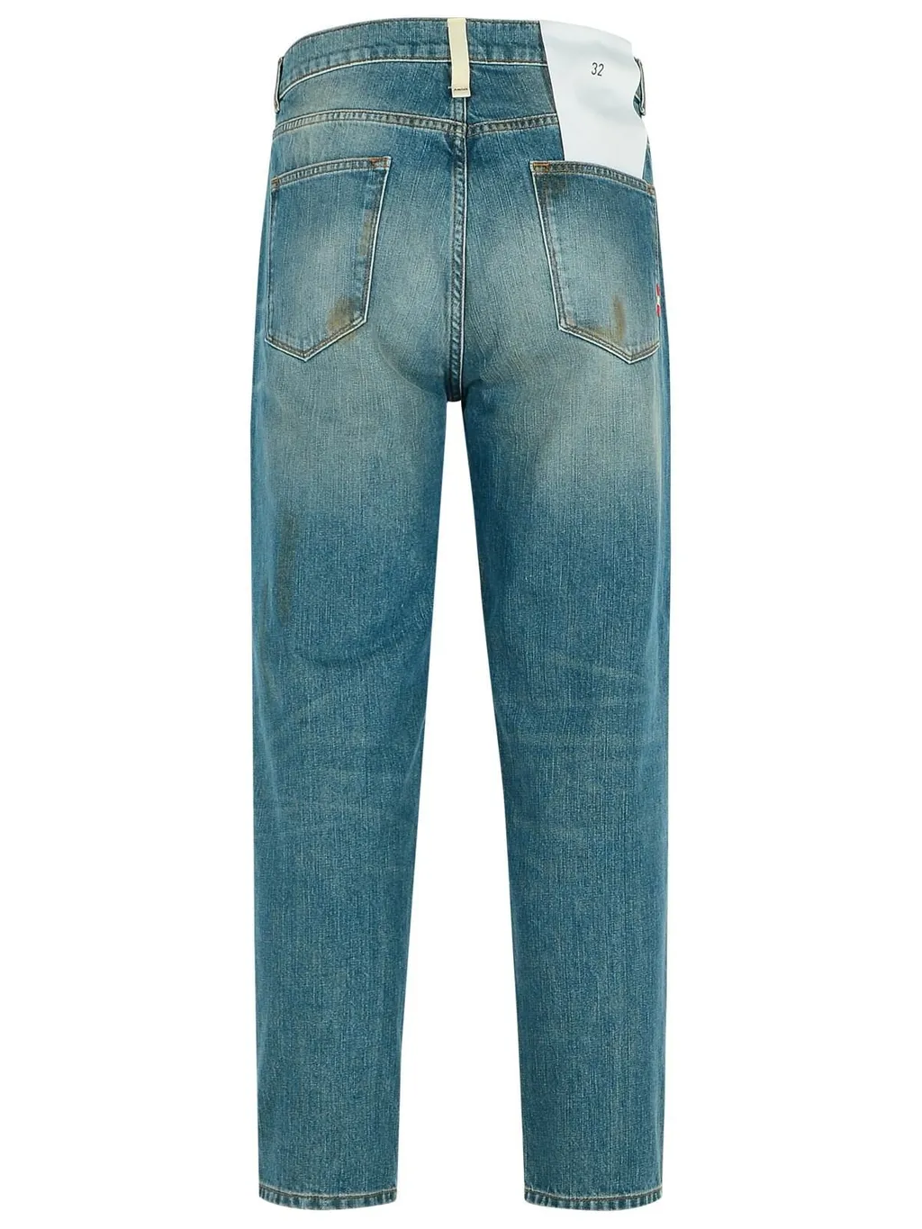 Button-Fly Five-Pocket Jeans