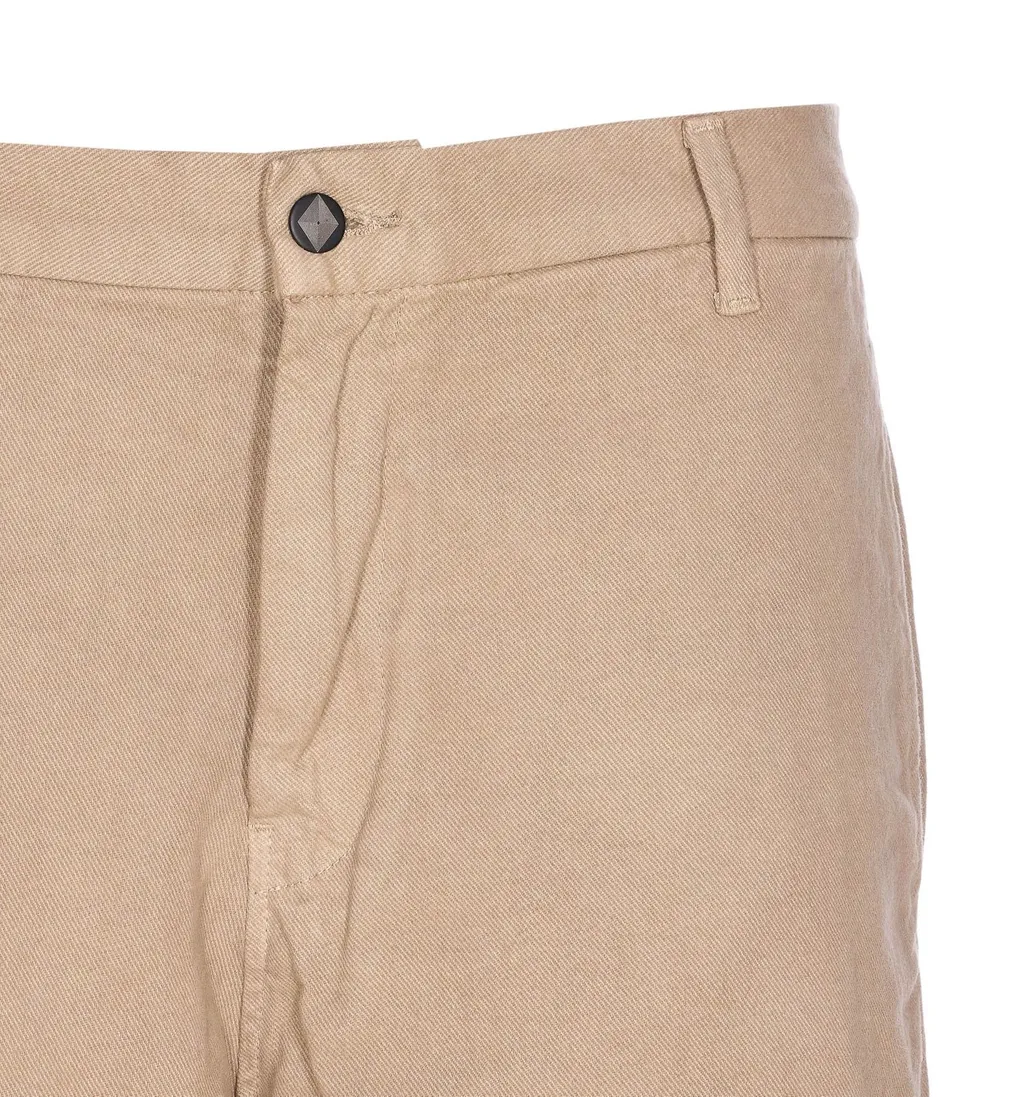 Wide-Leg Washed Jeans
