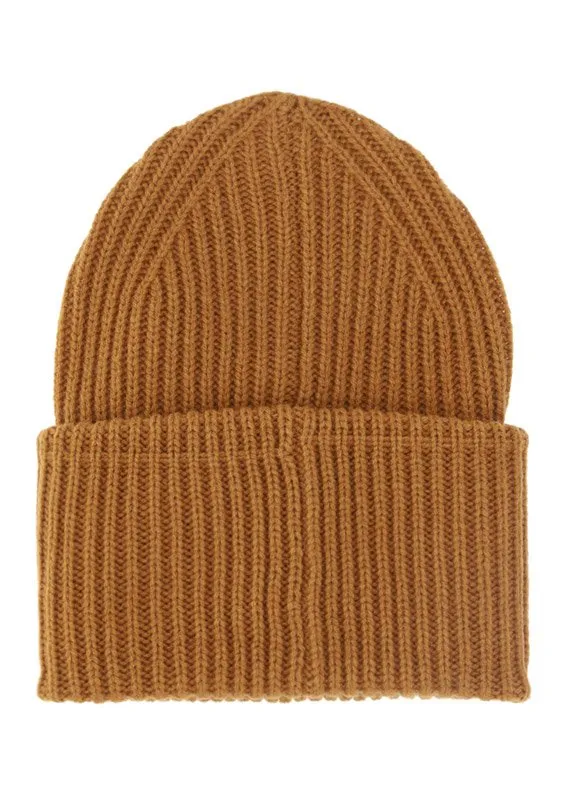 Logo Patch Knitted Beanie