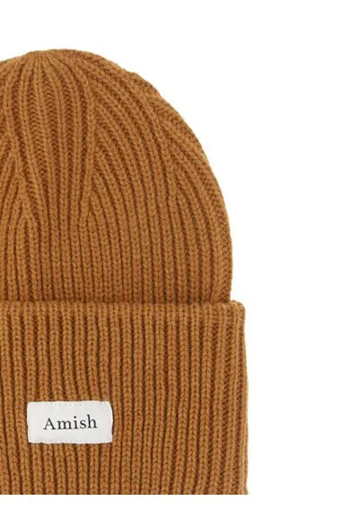 Logo Patch Knitted Beanie