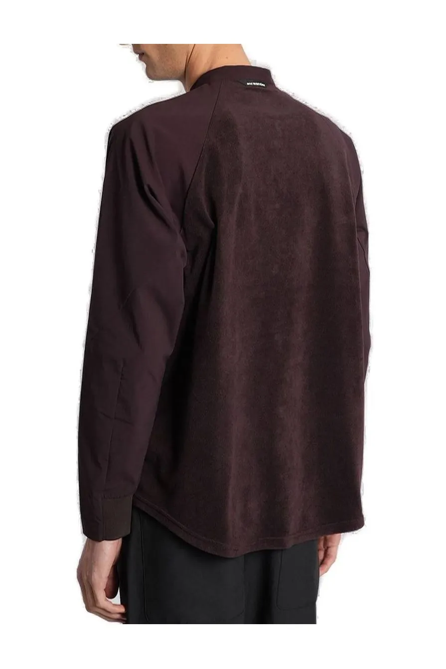 Logo Printed Long-Sleeved Shirt