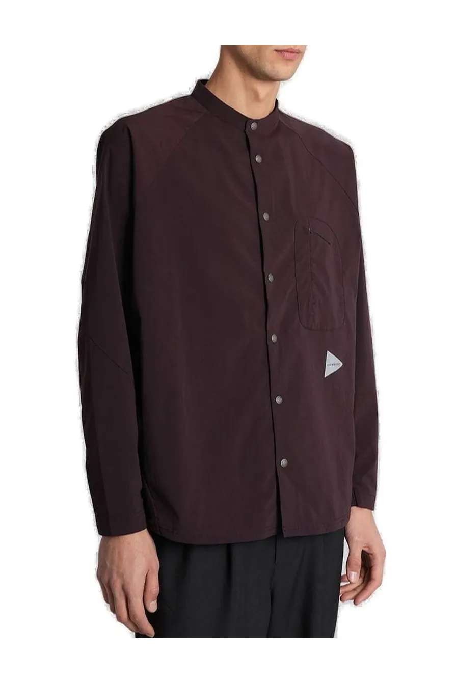 Logo Printed Long-Sleeved Shirt