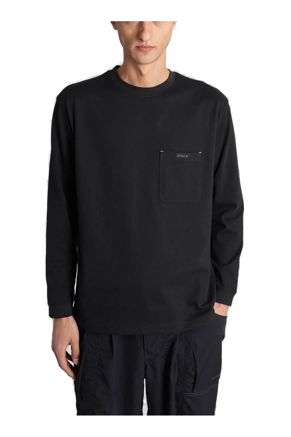 Logo Printed Long-Sleeved T-Shirt