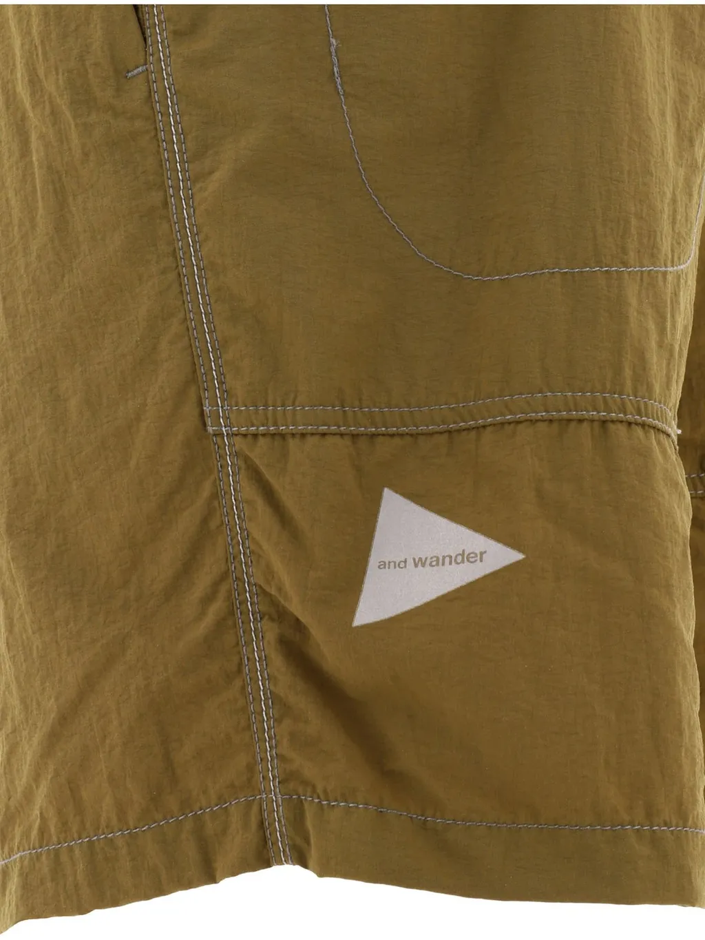 Taffeta Hiker Belted Shorts