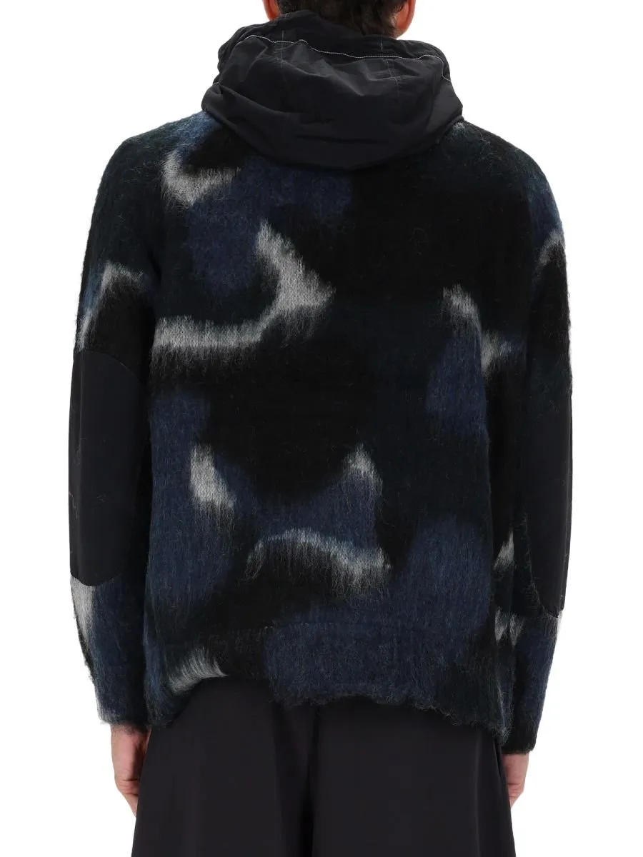 Shaggy Knit Hoodie