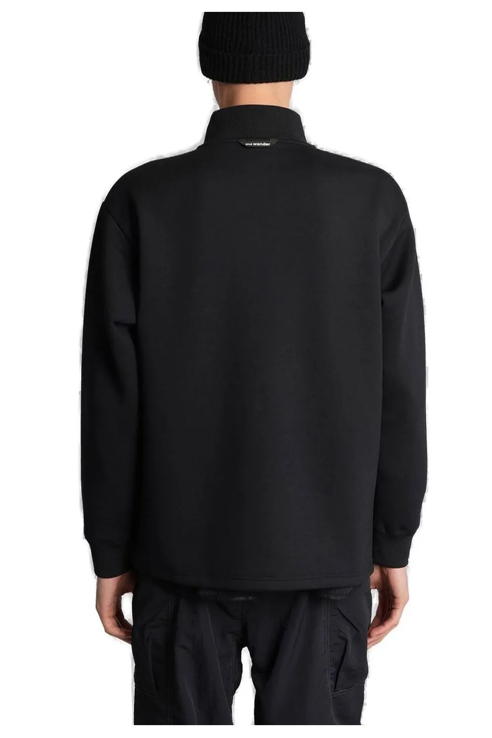 Logo Printed Zipped Sweatshirt
