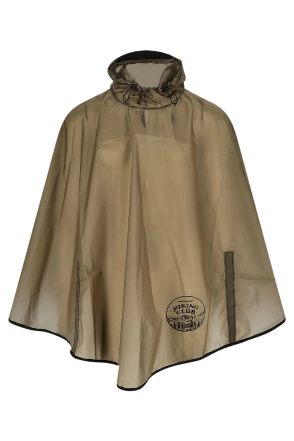 Logo Printed Poncho