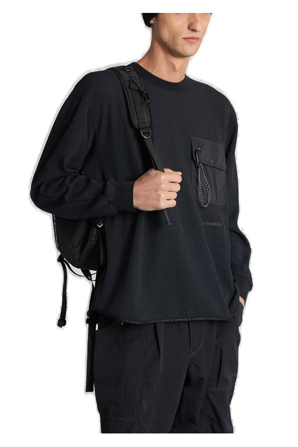 Logo Embroidered Crewneck Sweatshirt