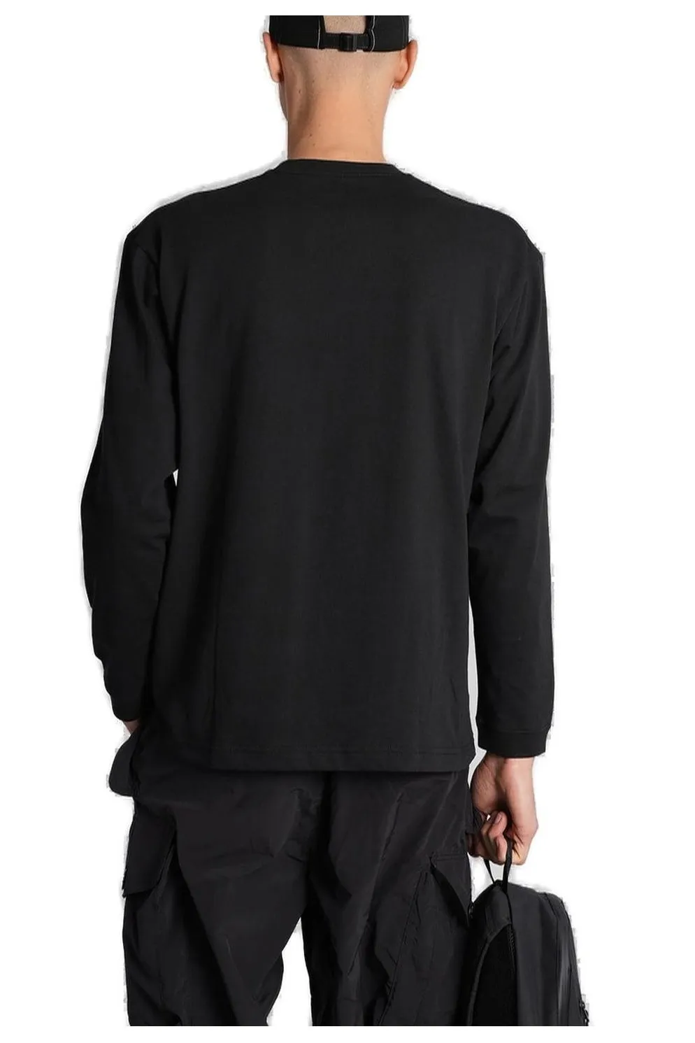 Logo Printed Long-Sleeved T-Shirt