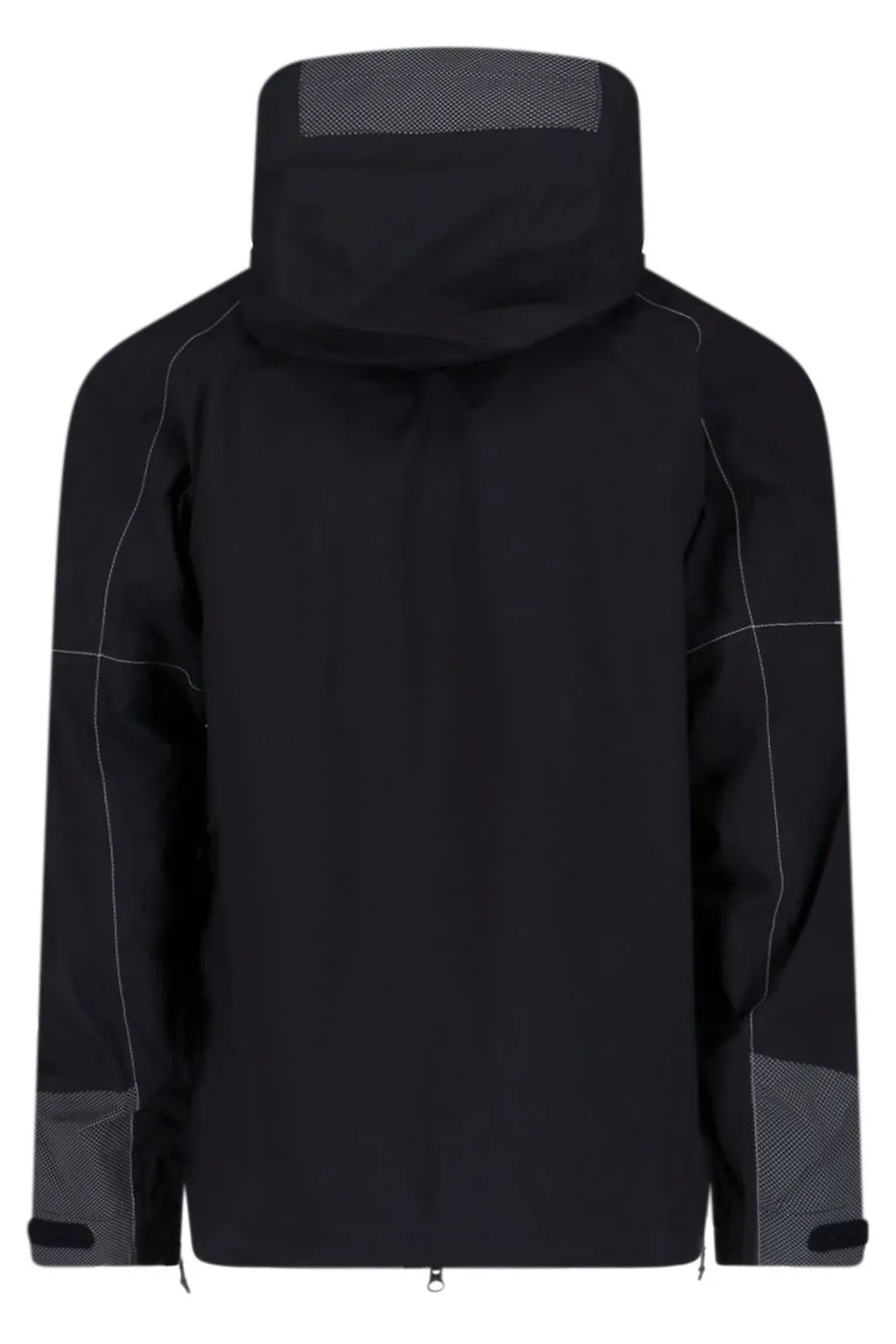 Logo Printed Hooded Jacket