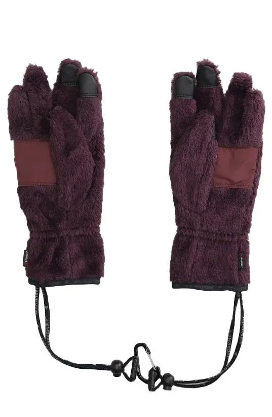 Logo Embroidered Fleece Gloves