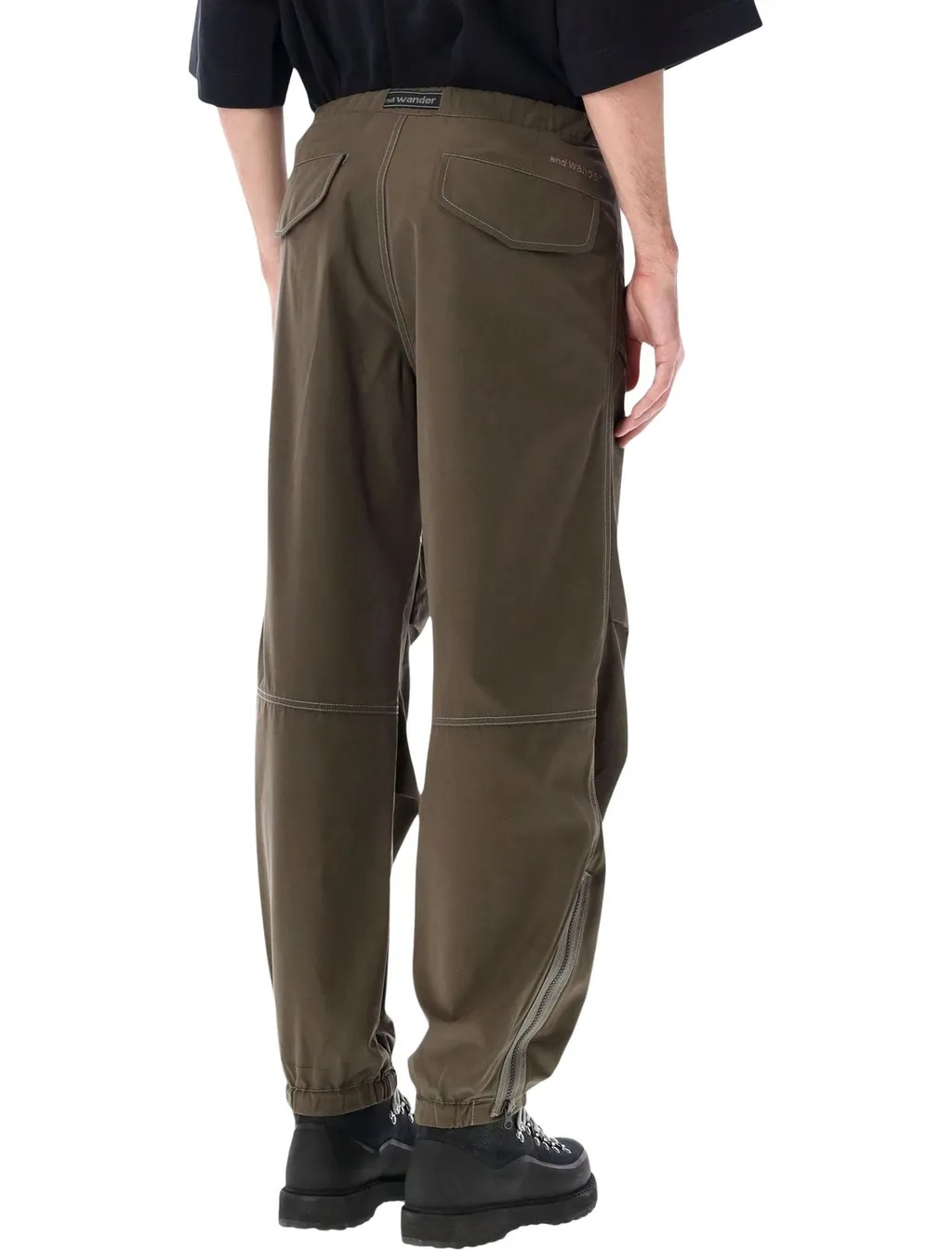 Side-Zip Hem Pants