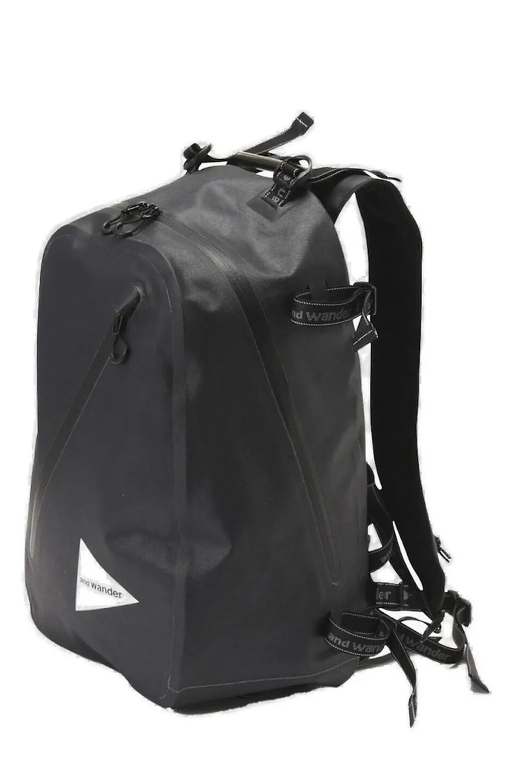 Logo Printed Zipped Waterproof Backpack