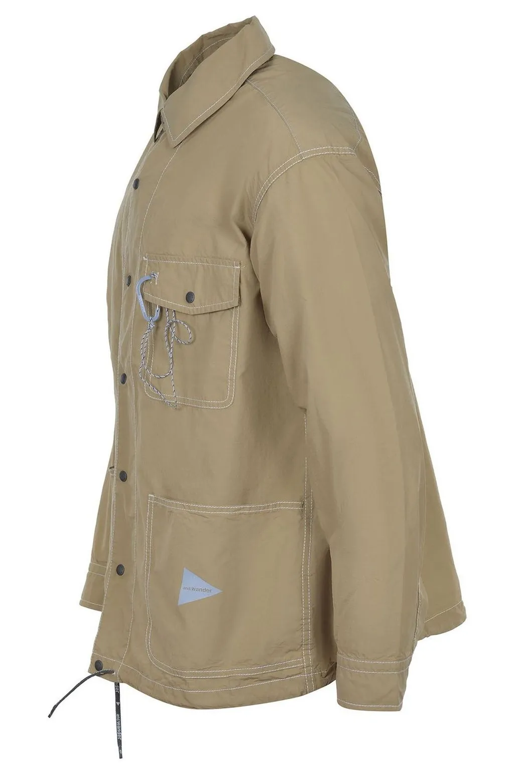 Cordura Logo Printed Overshirt