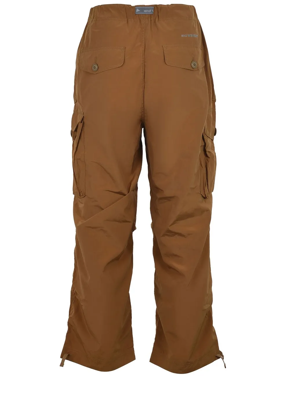 Elastic Waist Oversized Cargo Trousers