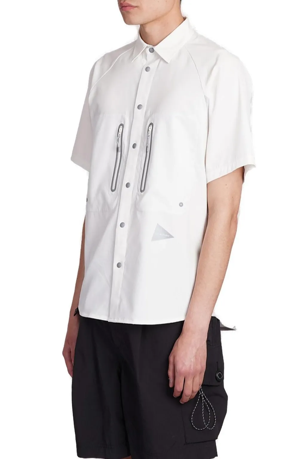 Logo-Printed Press-Stud Fastened Shirt