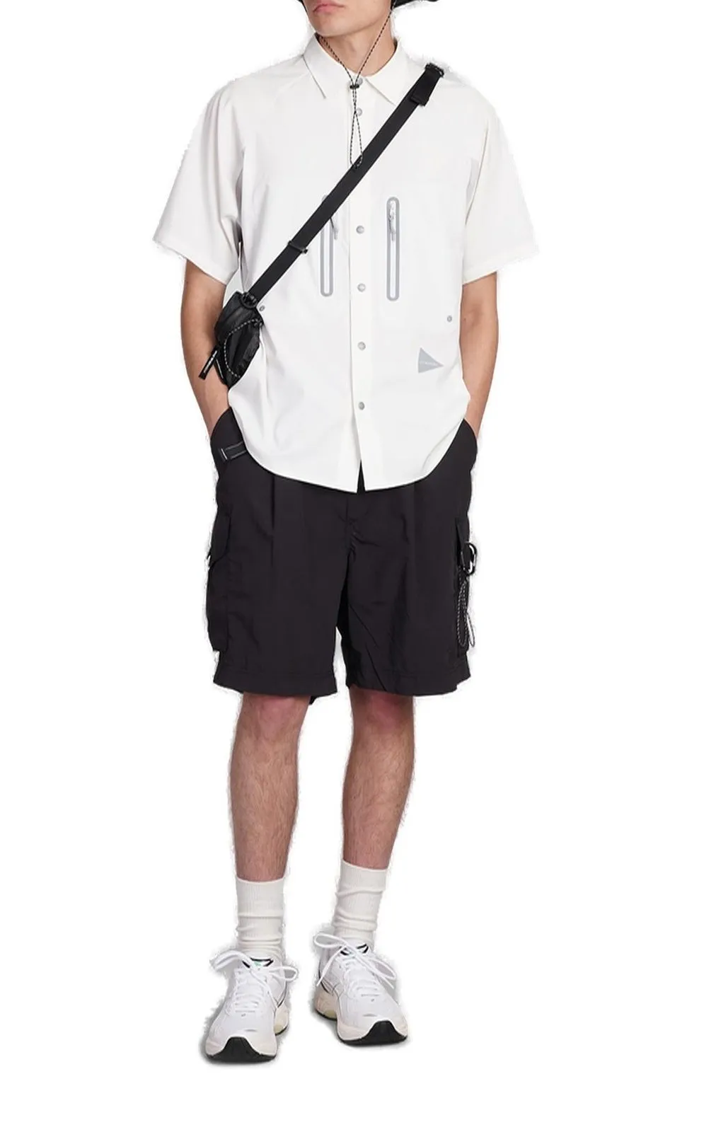 Logo-Printed Press-Stud Fastened Shirt