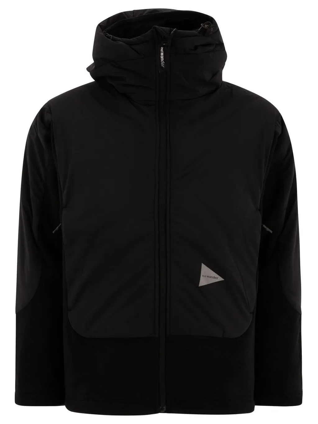 Jacket With Fleece Panel