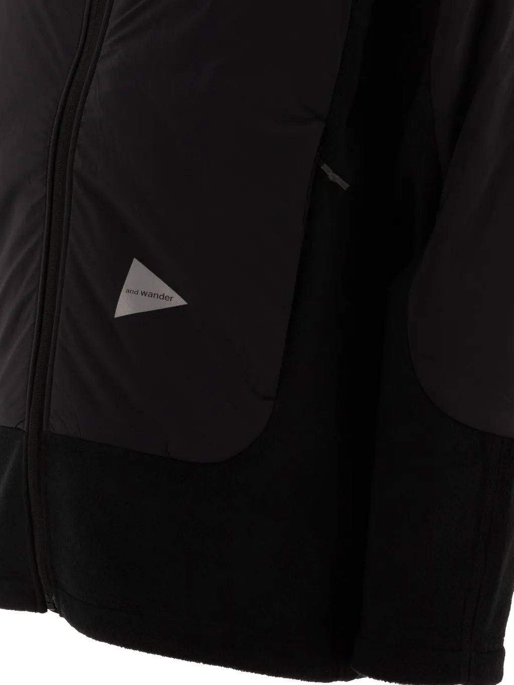 Jacket With Fleece Panel