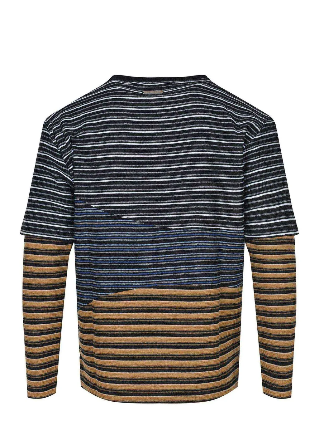 Stripe Layered Sweatshirt