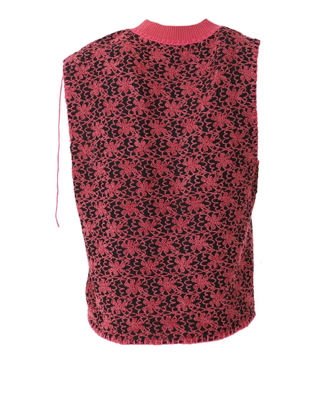 Flower Ash Knit Vest