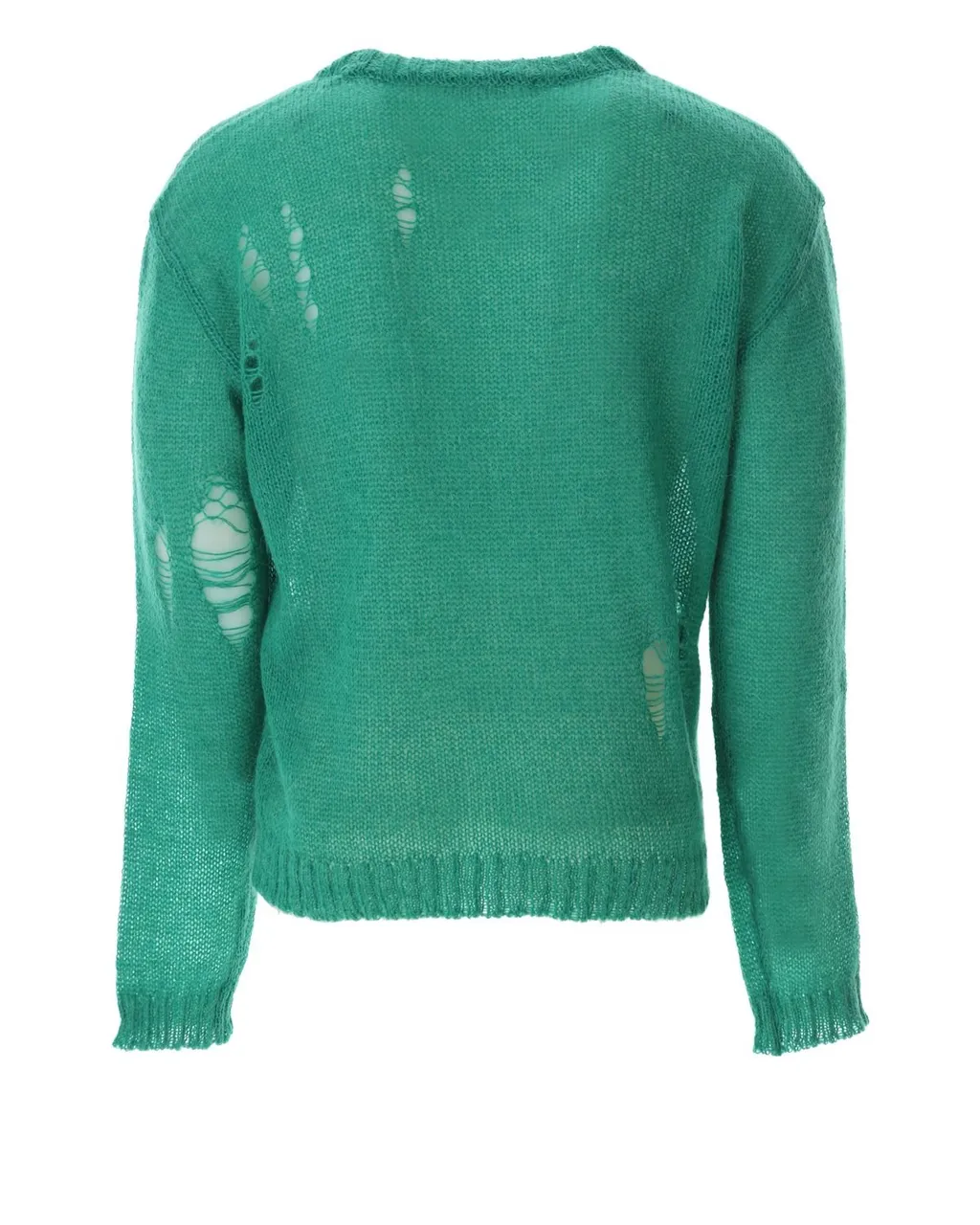 Distressed Logo Knitwear