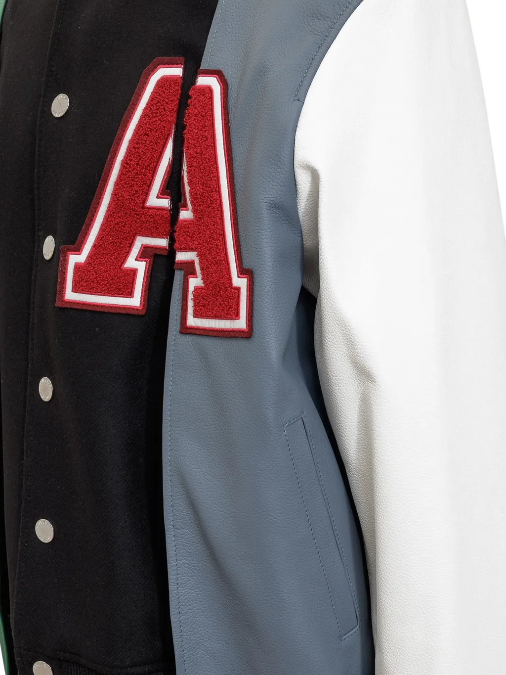 Panelled Varsity Jacket