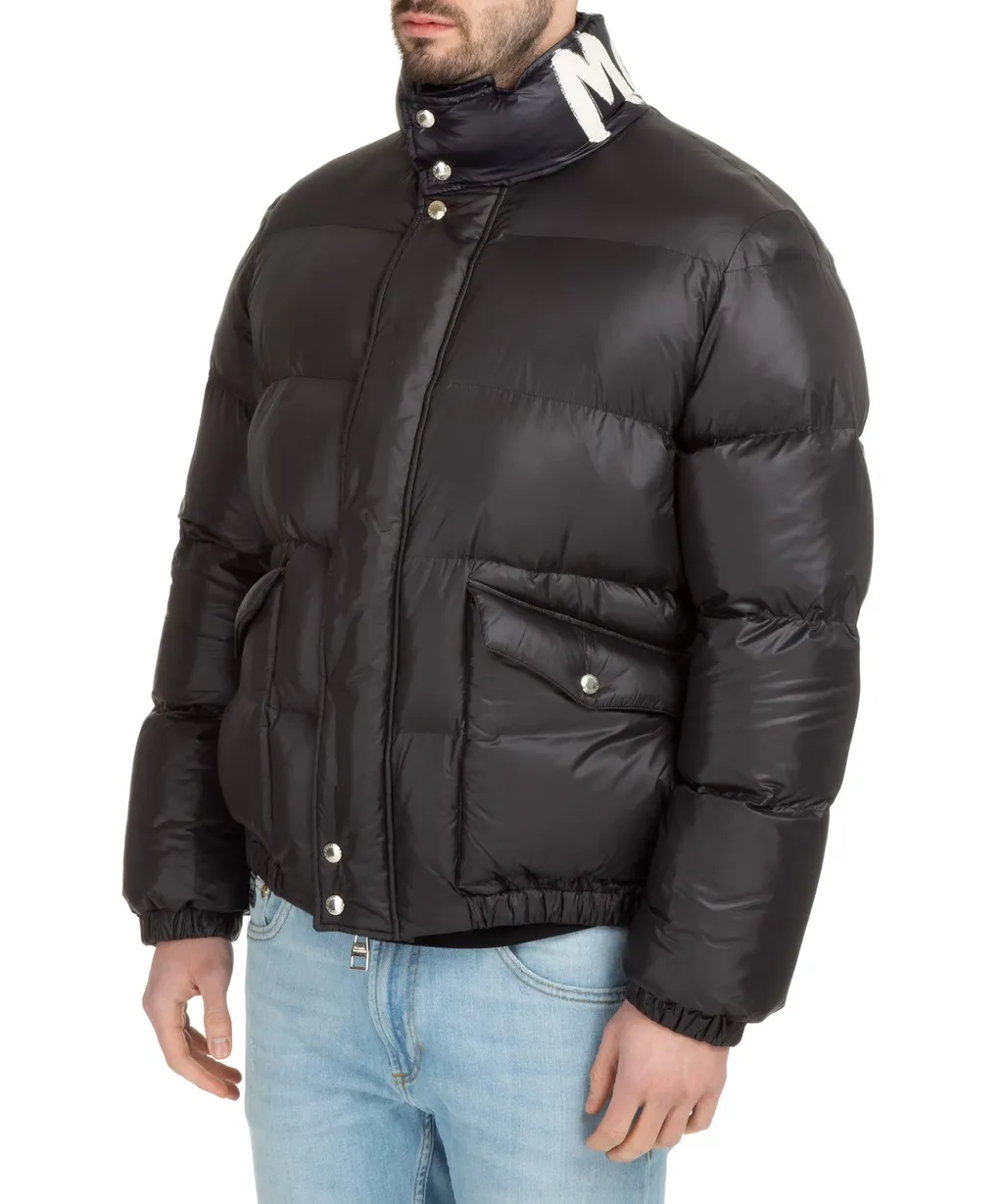 Logo Graffiti Puffer Jacket