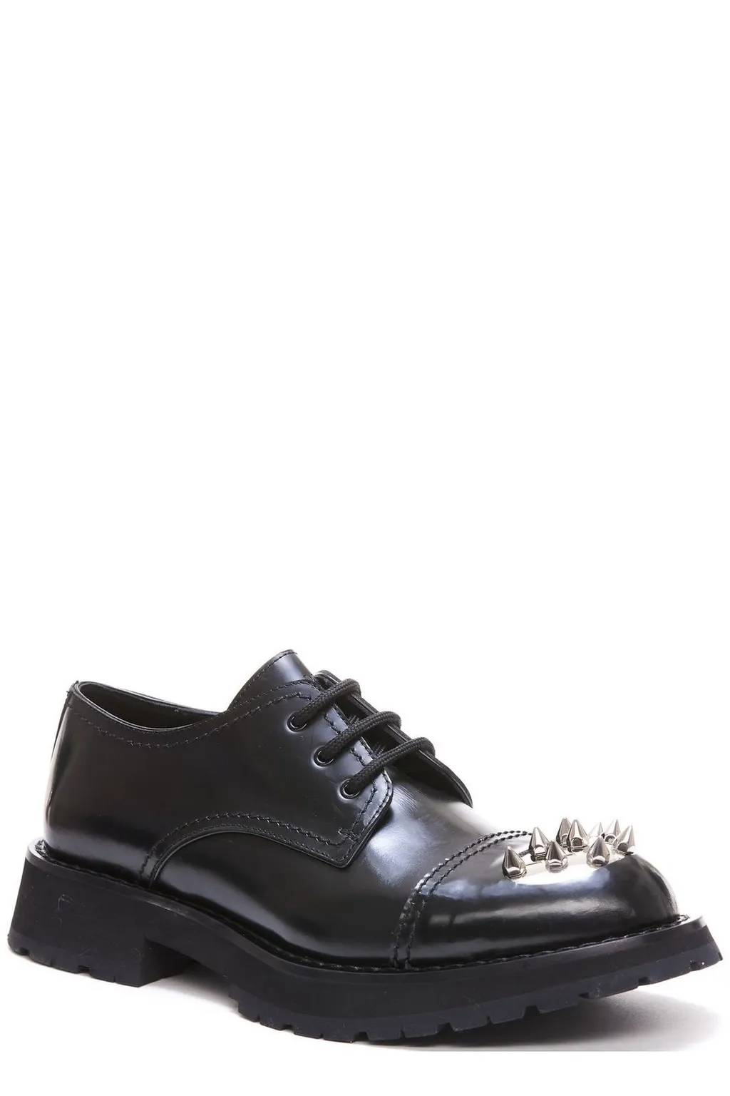 Punk Stud-Detailed Derby Shoes