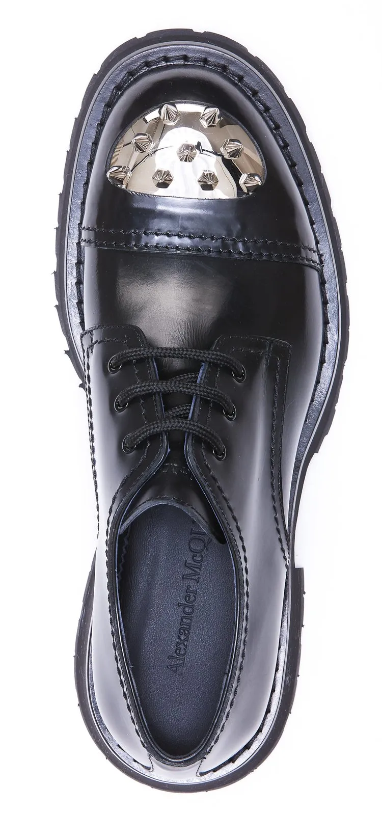 Punk Stud-Detailed Derby Shoes