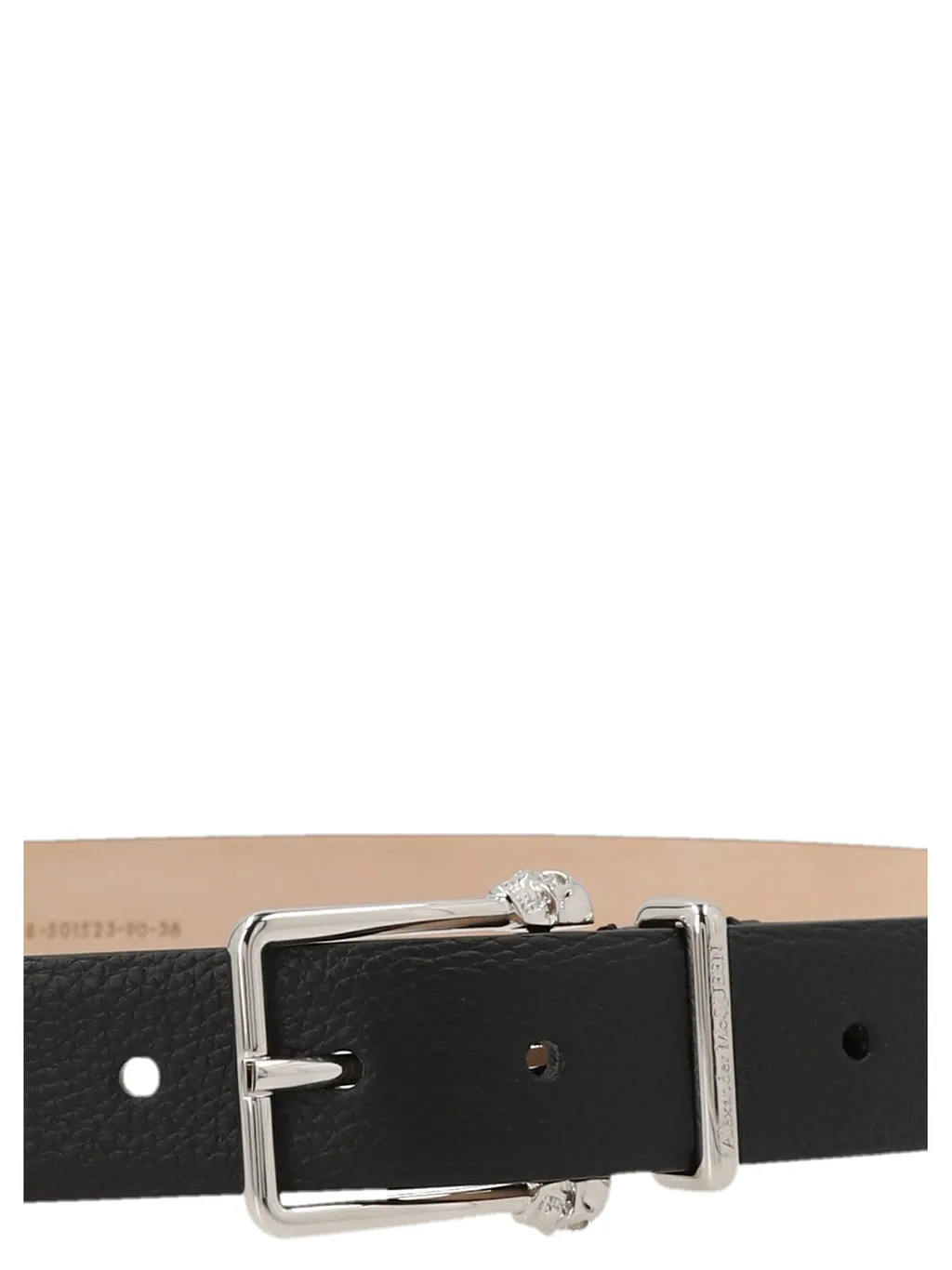 Logo Engraved Buckle Belt