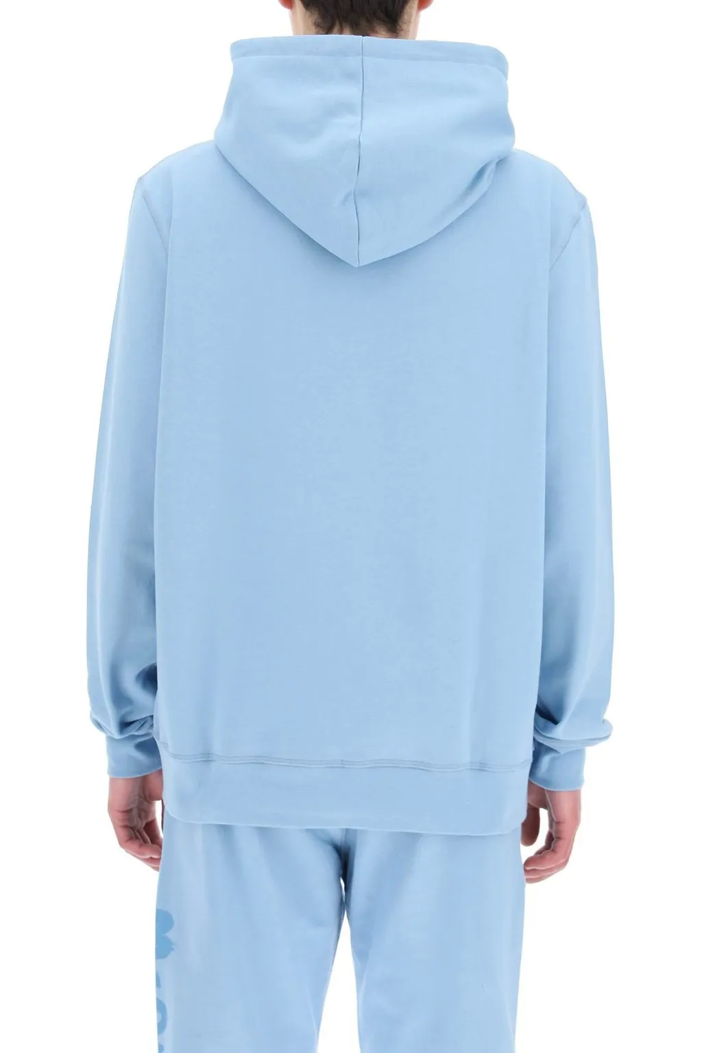 Logo Printed Drawstring Hoodie