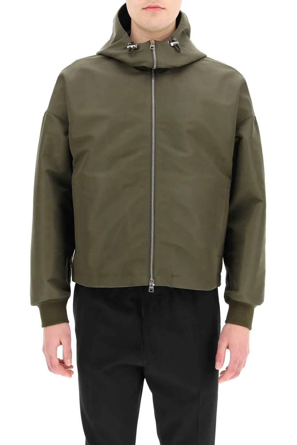 Zipped Hooded Jacket