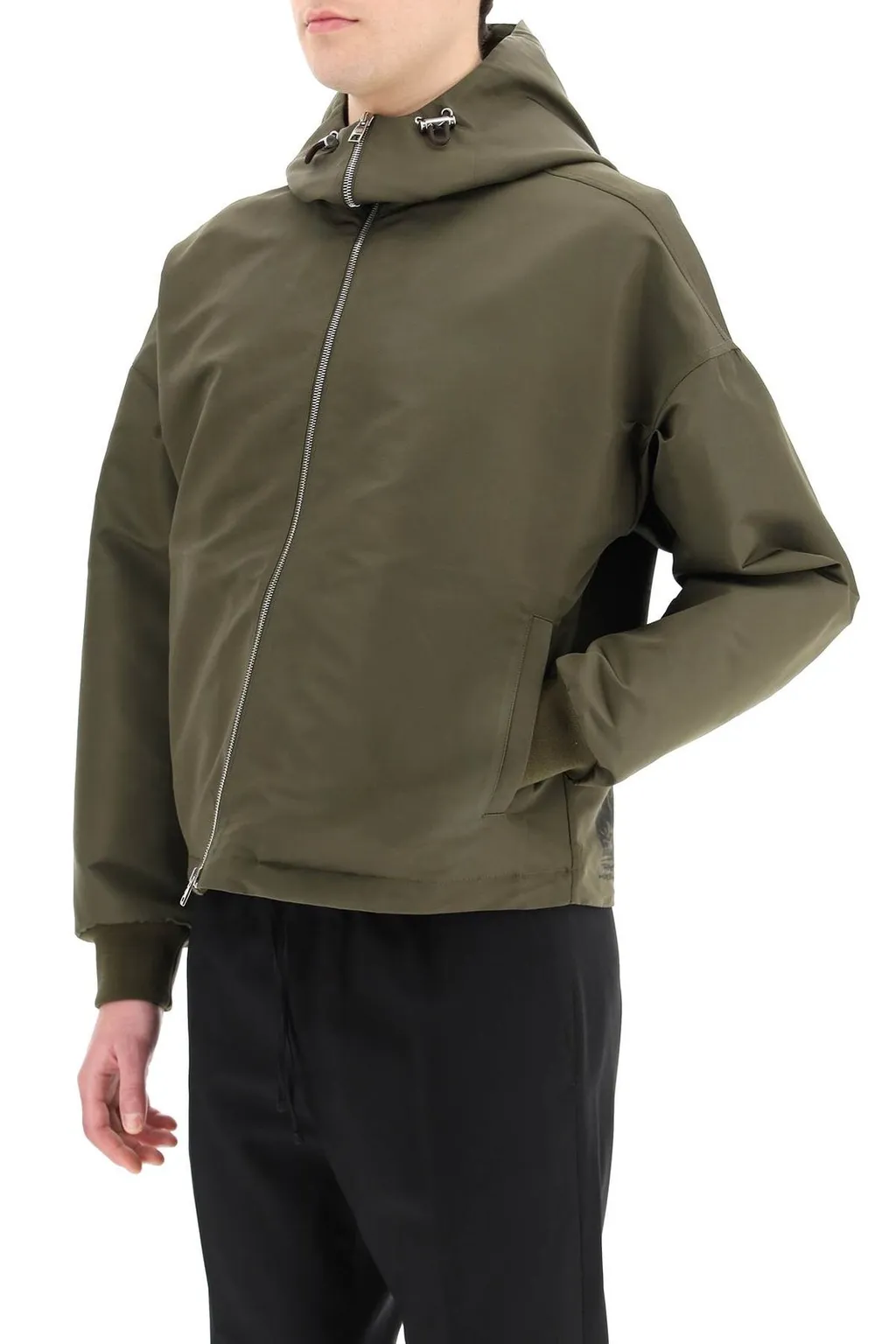 Zipped Hooded Jacket