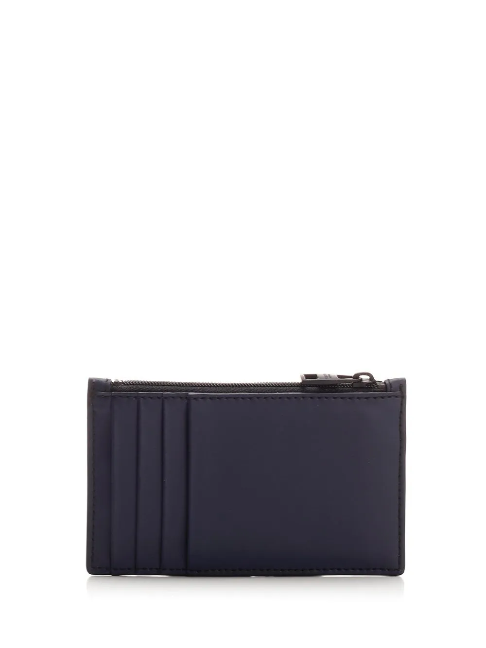 Logo Printed Zipped Wallet