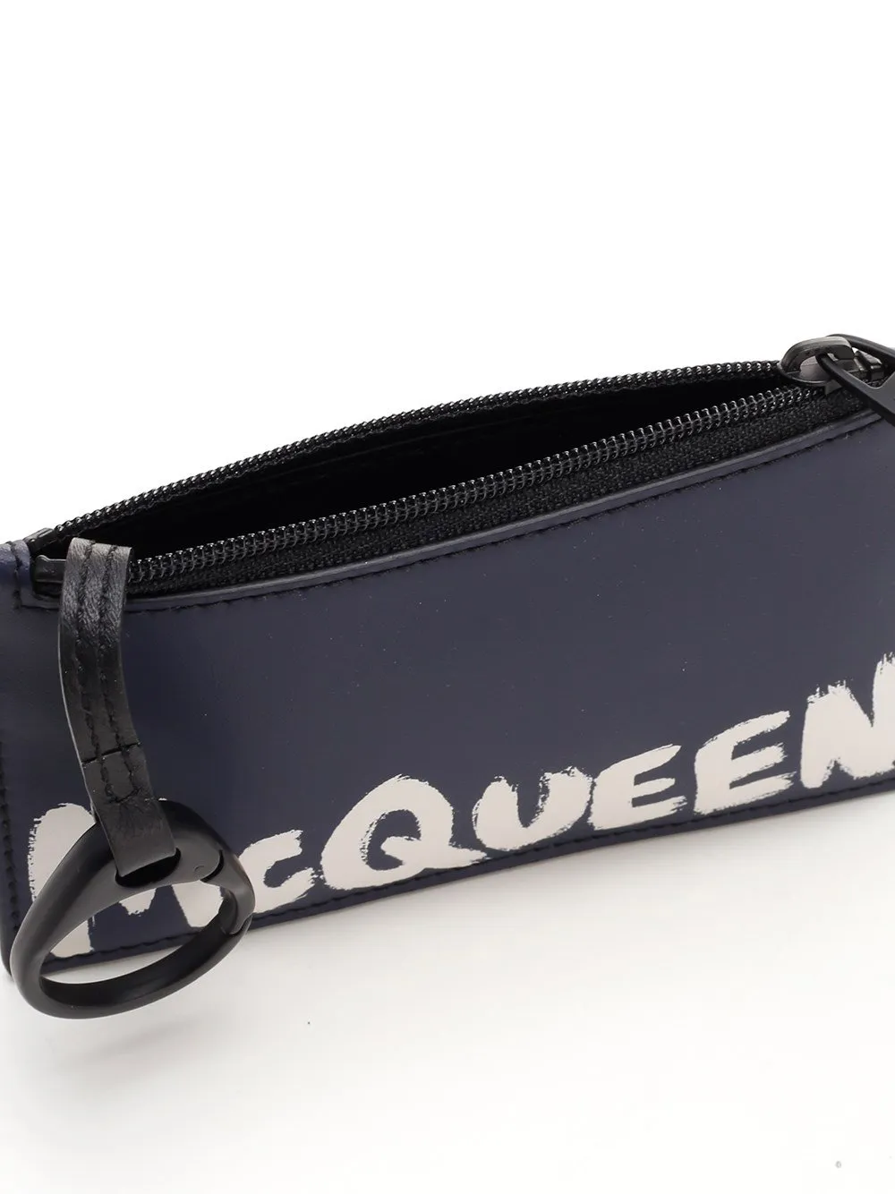 Logo Printed Zipped Wallet