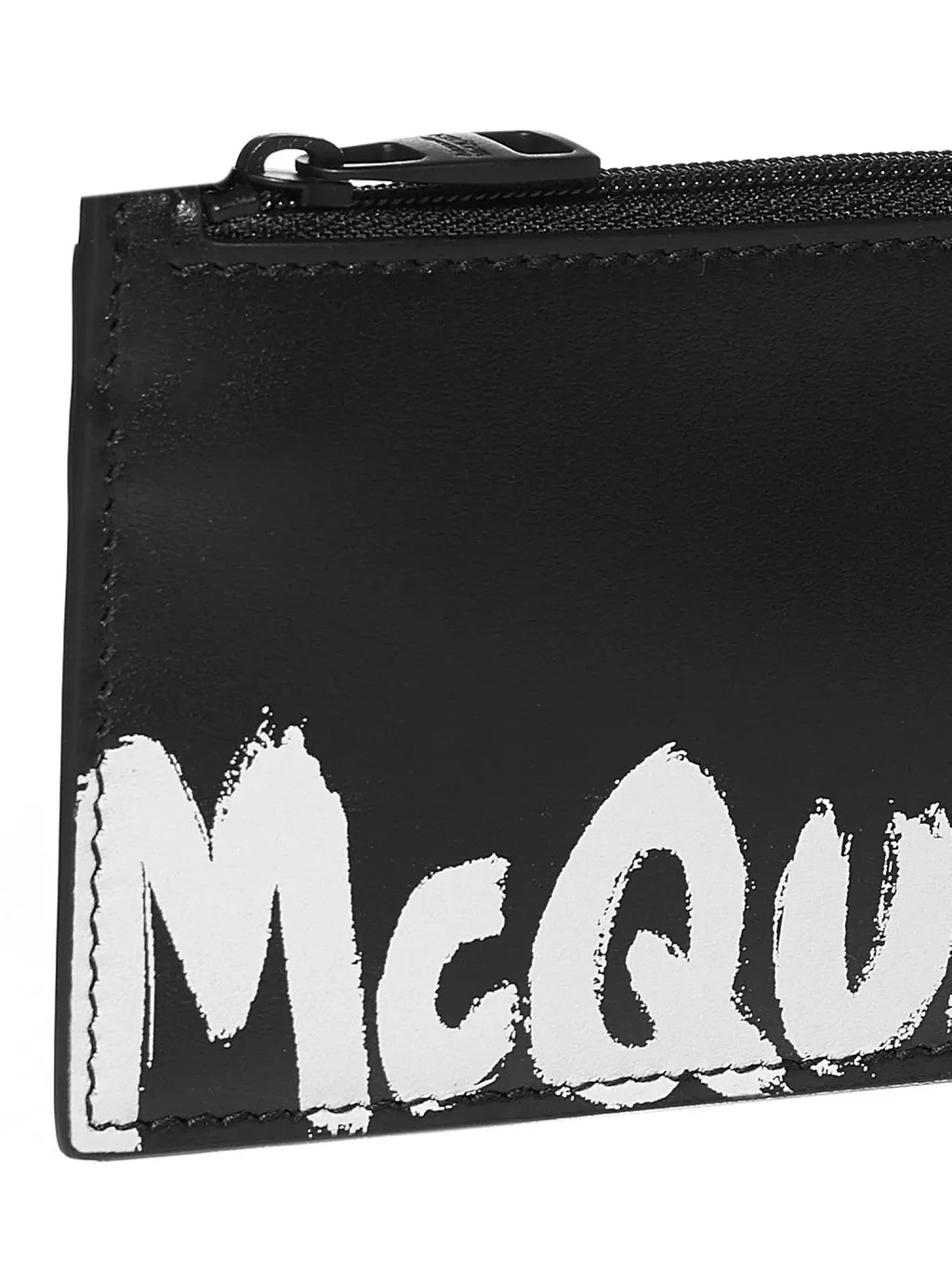 Graffiti Logo Zipped Cardholder