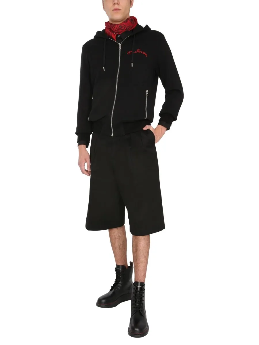 Vintage Loopback Hooded Jacket